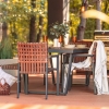 TEXAS set de mobilier de sufragerie cu masă solidă